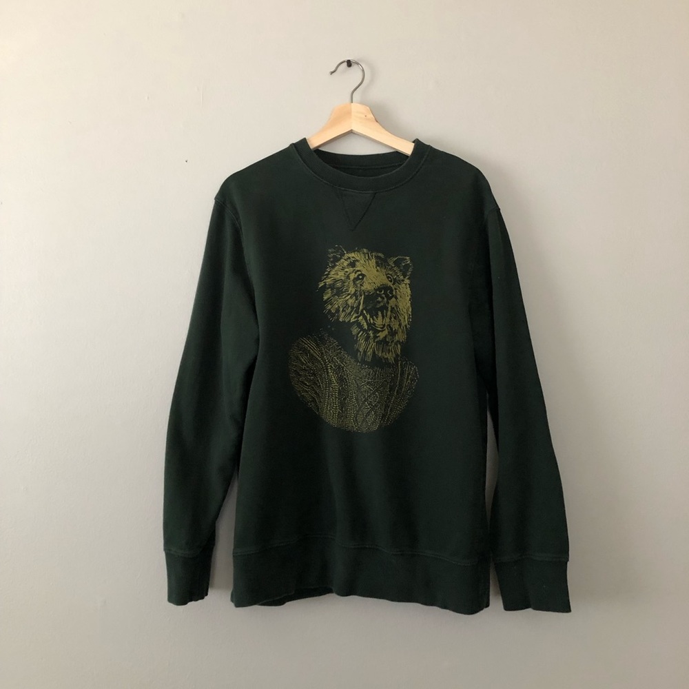 Men’s Merona Bear Crewneck Sweater
